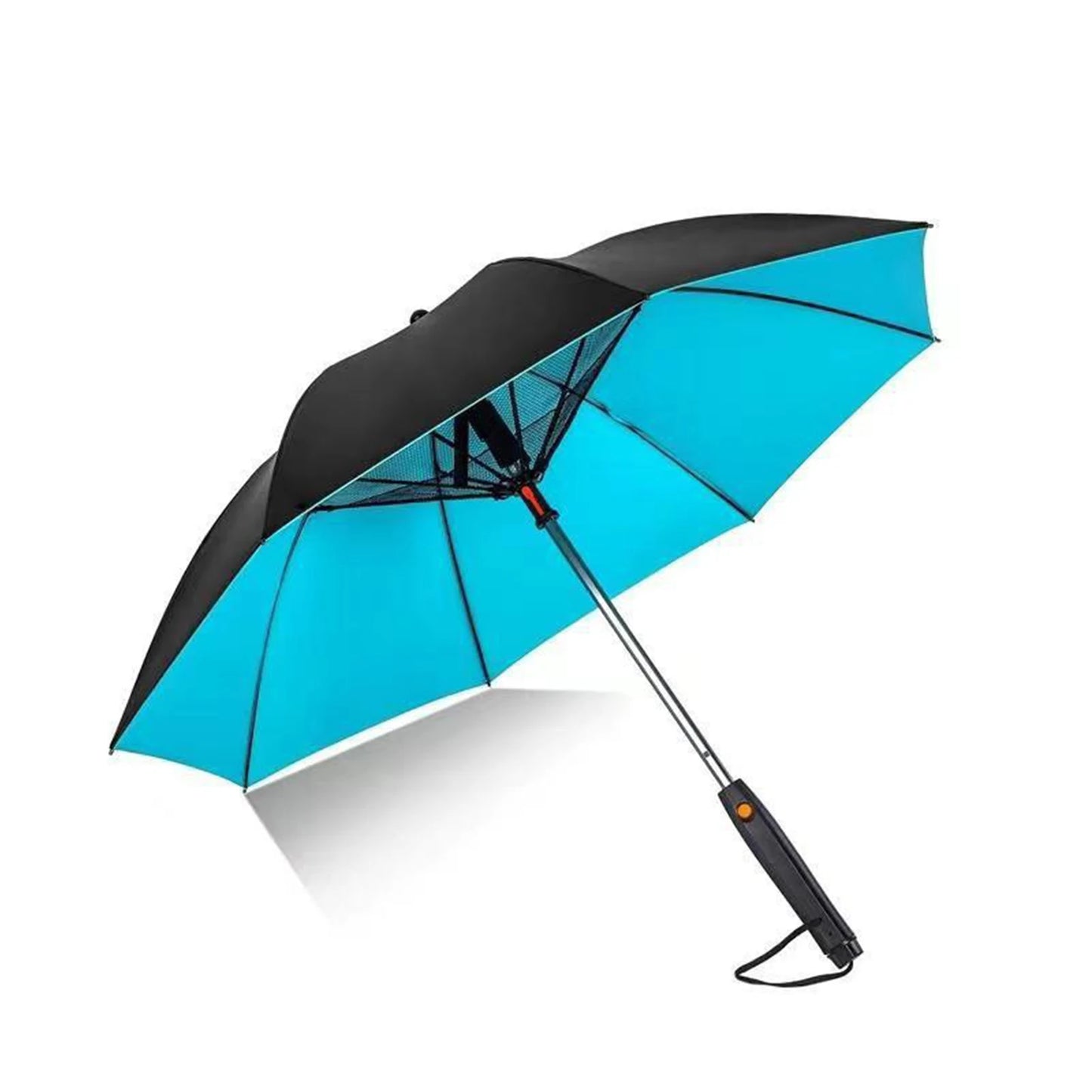 Umbrella With Fan And Mist Spray 3 in 1 Cooling Portable Summer Sunshade USB Rechargeable Fan Bumbershoot Uv Blocking Umbrella