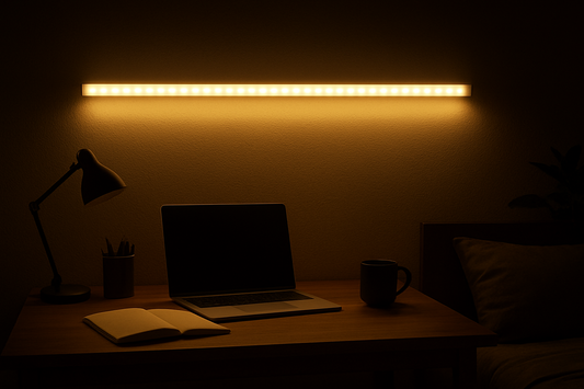 مصباح LED مستشعر حركة لاسلكي ليلي LED من النوع C قابل لإعادة الشحن مصباح خزانة ملابس إضاءة خلفية للدرج للمطبخ 