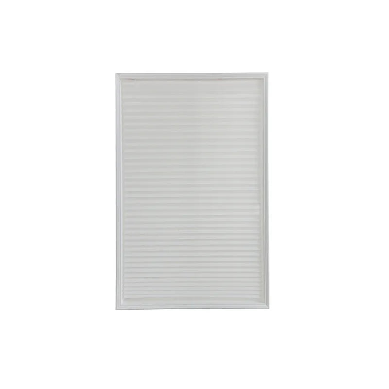 Self-Adhesive Pleated Blinds Half Blackout Windows Curtains for Kitchen Bathroom Balcony Shades For Coffee/Office Window