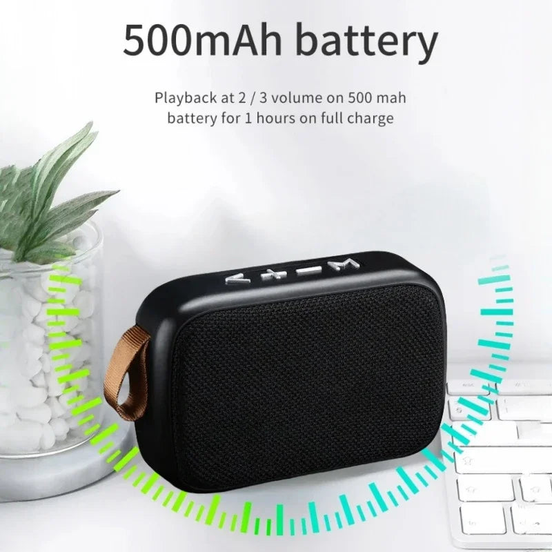 Portable Bluetooth 5.0 Wireless Soundbar 500mAh Battery Outdoor Indoor Sport HIFI Customized High-Quality Speakers Soundbar