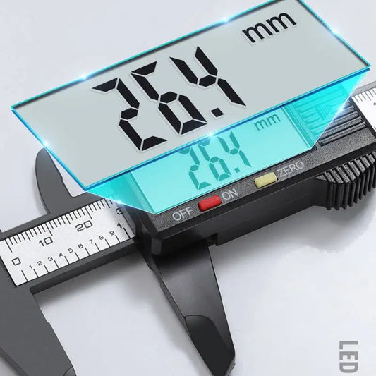0-150mm High Strength Plastic Student Home Woodworking Gap Play Measuring Calipers Electronic Digital Calipers
